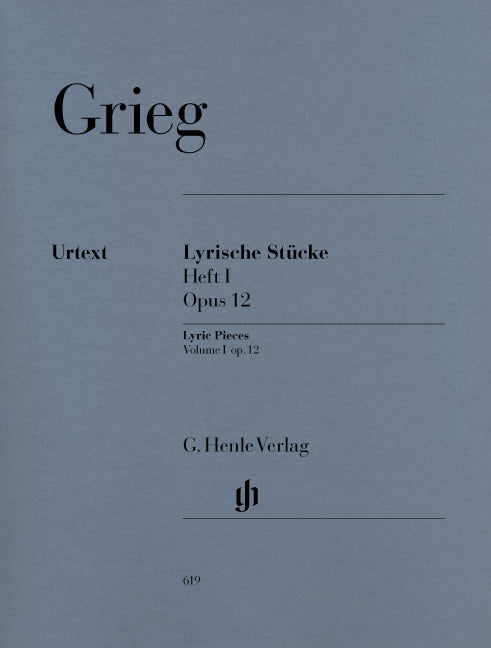 Grieg - Lyrische Stücke 1 op. 12 (Henle Urtext) - (Piano) afbeelding 2