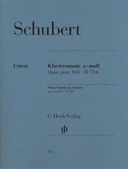 Schubert - Klaviersonate A-Moll Op. 143 (Urtext) - (Piano)