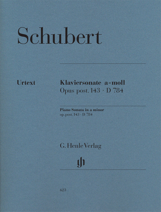 Schubert - Klaviersonate A-Moll Op. 143 (Urtext) - (Piano) afbeelding 2