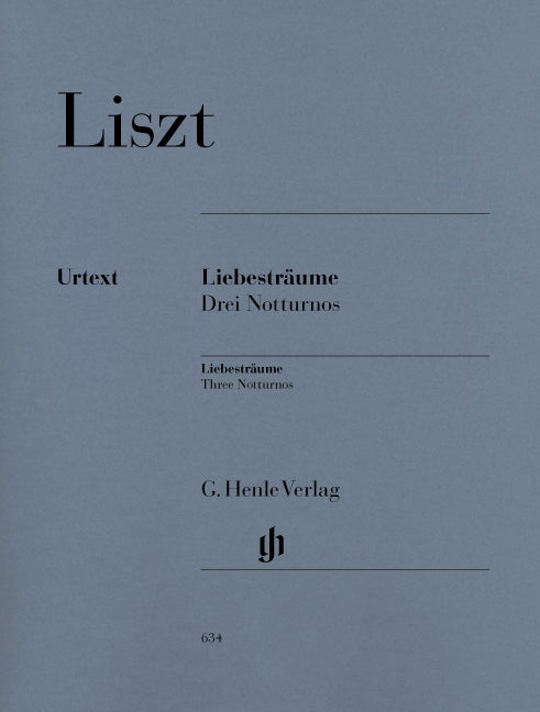 Liszt - Liebesträume (Henle Urtext Edition) - (Piano) afbeelding 2