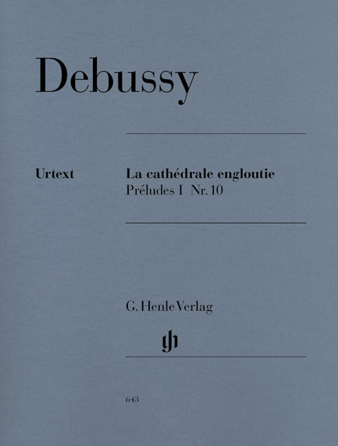 Debussy - La Cathédrale Engloutie Preludes 1 No.10 - (Piano) afbeelding 2