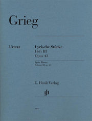 Grieg - Lyric Pieces Book III Op.43 - (Piano)