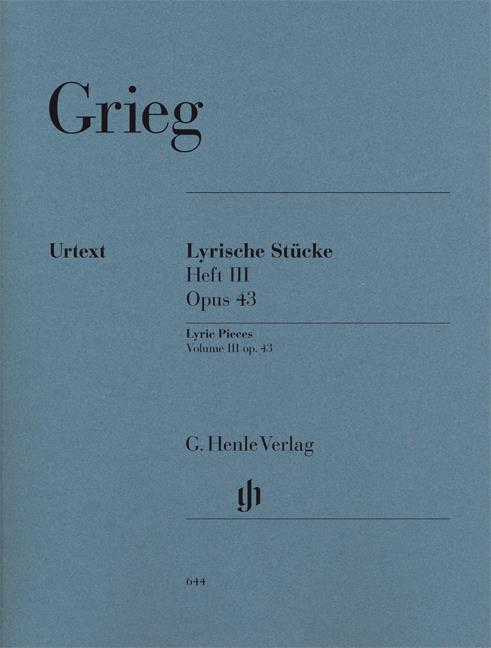 Grieg - Lyric Pieces Book III Op.43 - (Piano)