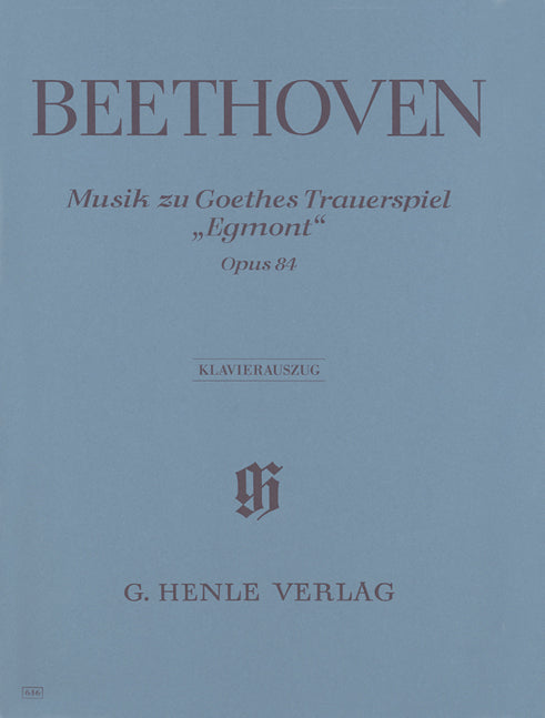 Beethoven - Music to Goethe's Tragedy "Egmont" op. 84 - (Piano) afbeelding 2