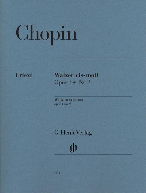 Chopin - Waltz In C Sharp Minor Op.64 No.2 (Urtext Edition) - (Piano)