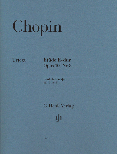 Chopin - Etude In E Major, Op. 10, No. 3 - (Piano) afbeelding 2