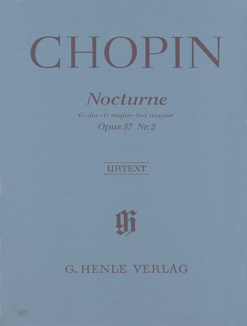 Chopin - Nocturne In G Op. 37 No. 2 - (Piano) afbeelding 2