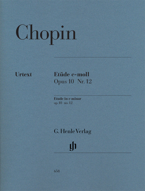 Chopin - Etude C Minor Op. 10 No. 12 - (Piano) afbeelding 2