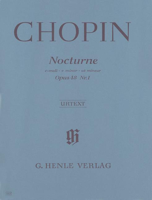 Chopin - Nocturne C Minor Op. 48 No.1(Henle) - (Piano)