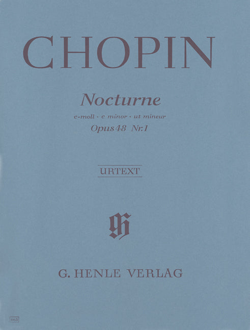 Chopin - Nocturne C Minor Op. 48 No.1(Henle) - (Piano) afbeelding 2