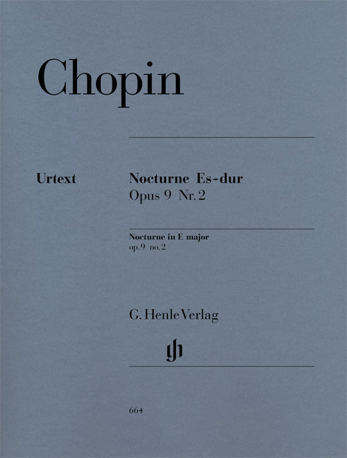 Chopin - Nocturne In E Flat Op.9 No.2 (Henle) - (Piano) afbeelding 2