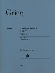 Grieg - Lyric Pieces Volume 5 Op.54 - (Piano)