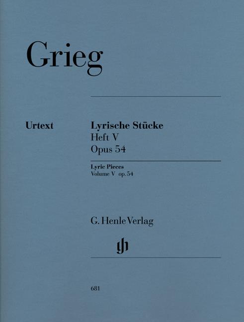Grieg - Lyric Pieces Volume 5 Op.54 - (Piano)