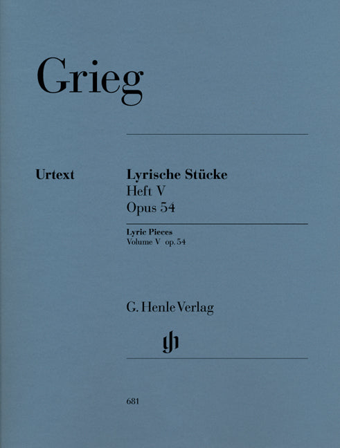 Grieg - Lyric Pieces Volume 5 Op.54 - (Piano) afbeelding 2
