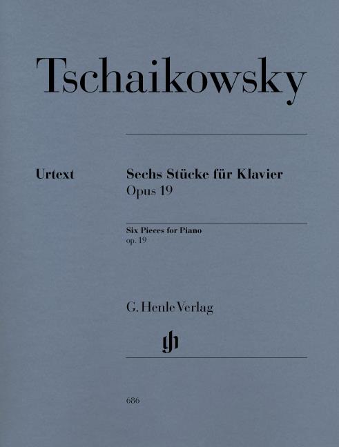 Tchaikovsky - Sechs Stucke fur Klavier Op. 19 - (Piano)