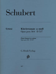Schubert - Klaviersonate A-Moll Opus Post. 164 D537 - (Piano)