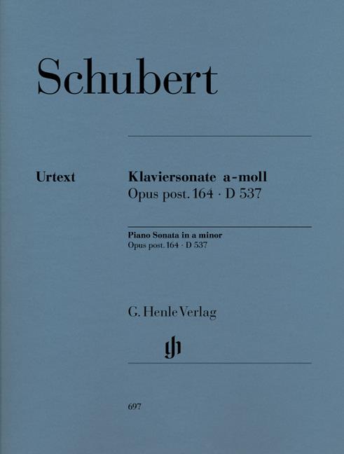 Schubert - Klaviersonate A-Moll Opus Post. 164 D537 - (Piano)