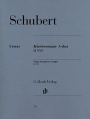 Schubert - Piano Sonata In A D.959 (Urtext Edition) - (Piano)
