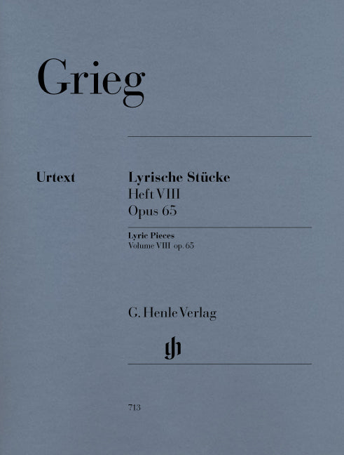 Grieg - Lyric Pieces - Volume VIII Op.65 (Henle Urtext Edition) - (Piano) afbeelding 2