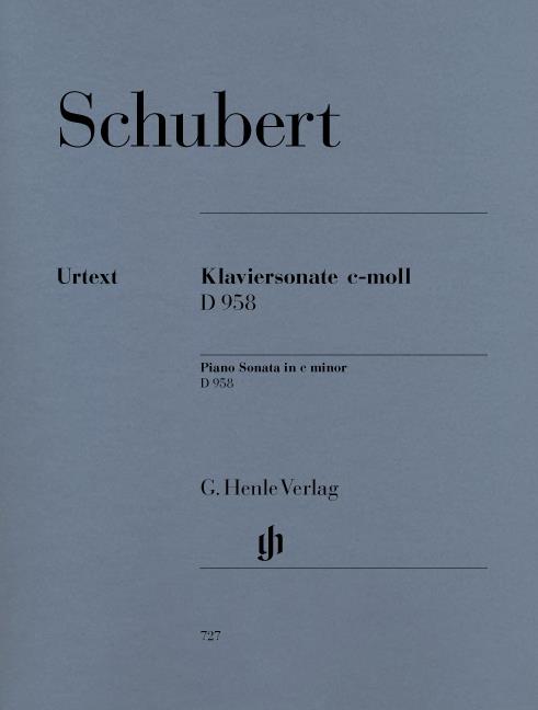 Schubert - Piano Sonata In C Minor D.958 (Urtext Edition) - (Piano)