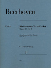 Beethoven - Piano Sonata In E Flat Op.31 No.3 - (Piano)