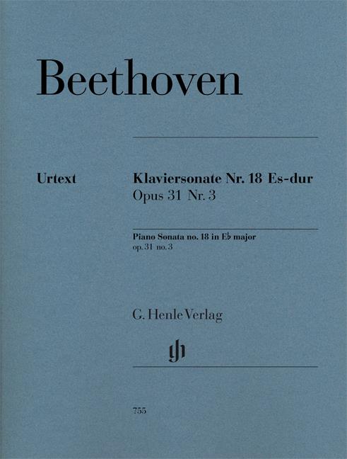Beethoven - Piano Sonata In E Flat Op.31 No.3 - (Piano)