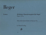 Reger - Thirty Little Chorale Preludes For Organ Op.135a - (Orgel)