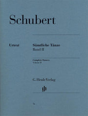 Schubert - Complete Dances - Volume II (Henle Urtext Edition) - (Piano)