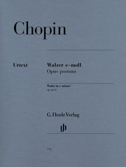 Chopin - Walzer E-Moll Opus Postum (Urtext) - (Piano)