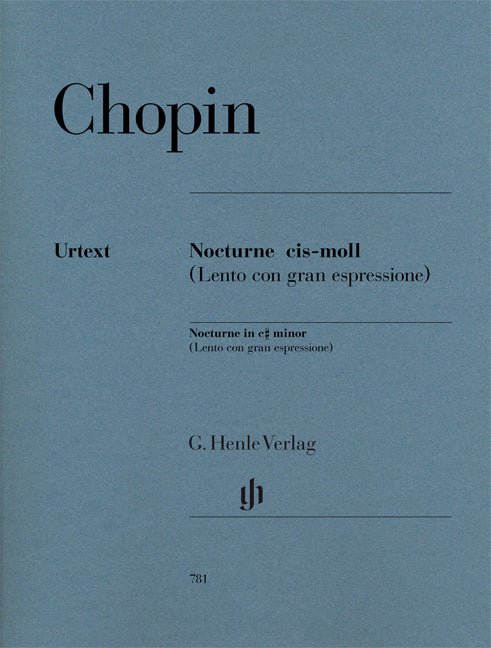 Chopin - Nocturne In C Sharp Minor Op. Post - (Piano) afbeelding 2