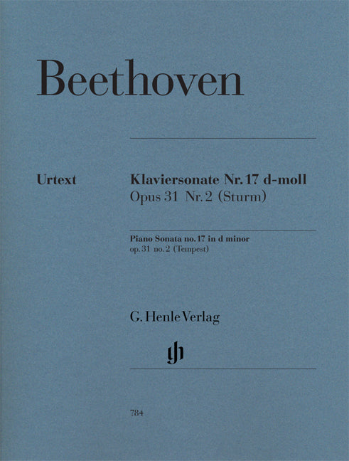 Beethoven - Piano Sonata In D Minor Tempest Op.31 No.2 (Urtext Edition) - (Piano) afbeelding 2