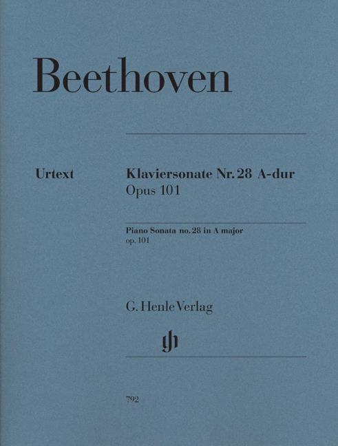 Beethoven - Klaviersonate Nr 28 A-Dur Op 101 - (Piano)