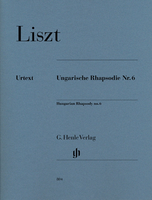 Liszt - Hungarian Rhapsody No.6 - (Piano) afbeelding 2