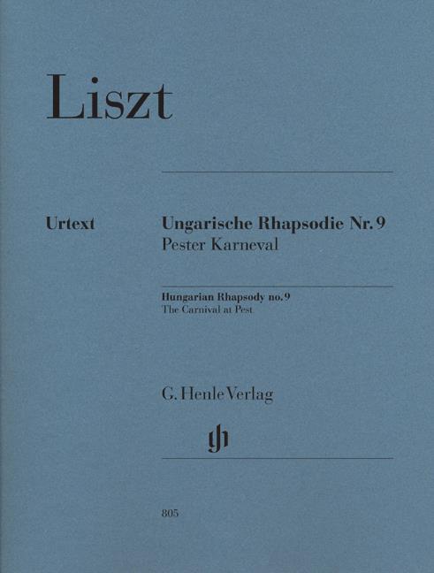 Liszt - Hungarian Rhapsody No.9 - The Carnival At Pest (Henle Urtext Edition) - (Piano)