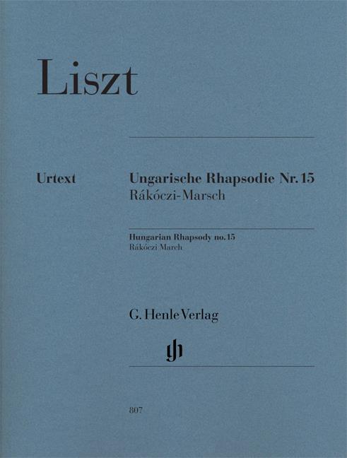 Liszt - Ungarische Rhapsodie Nr.15 - Rakoczi Marsch - (Piano)
