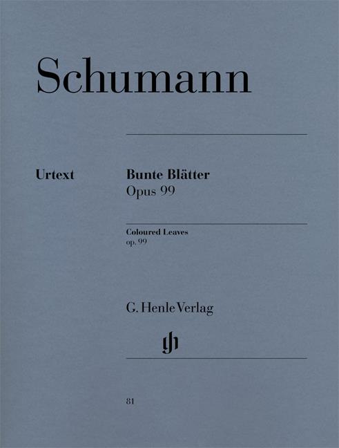 Schumann - Bunte Blätter Op. 99 - (Piano)