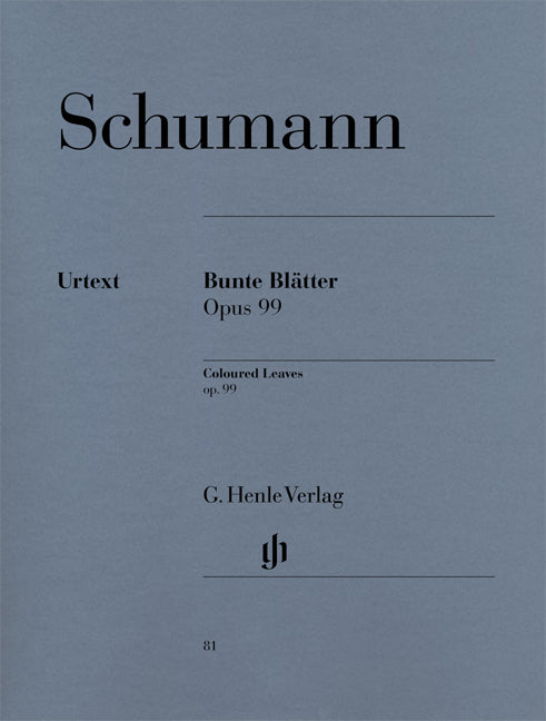 Schumann - Bunte Blätter Op. 99 - (Piano) afbeelding 2