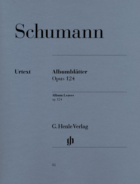 Schumann - Albumblatter Op.124 - (Piano) afbeelding 2