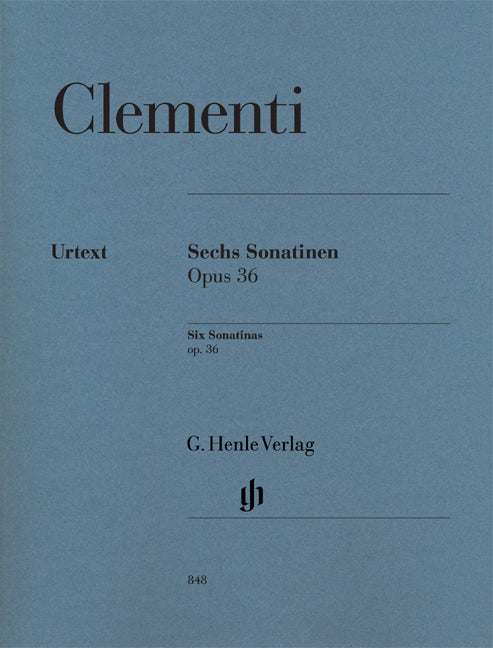 Clementi - Six Sonatinen Op. 36 - (Piano) afbeelding 2