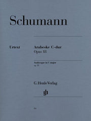 Schumann - Arabesque In C Op.18 (Urtext Edition) - (Piano)