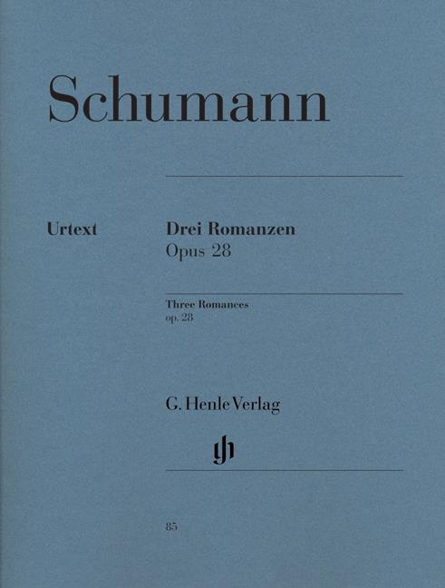 Schumann - Three Romances Op.28 (Urtext) - (Piano)