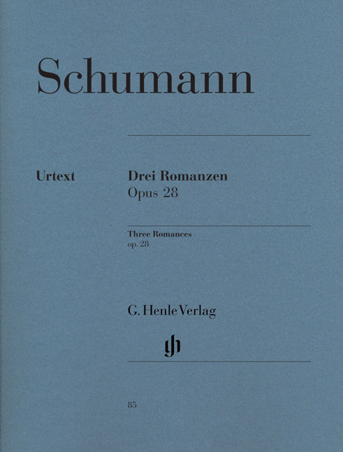 Schumann - Three Romances Op.28 (Urtext) - (Piano) afbeelding 2