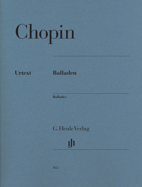 Chopin - Ballades (Urtext) - (Piano) afbeelding 2