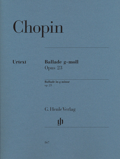 Chopin - Ballade G-Moll Opus23 - (Piano) afbeelding 2