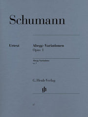 Schumann - Abegg Variations Op.1 (Henle) - (Piano)