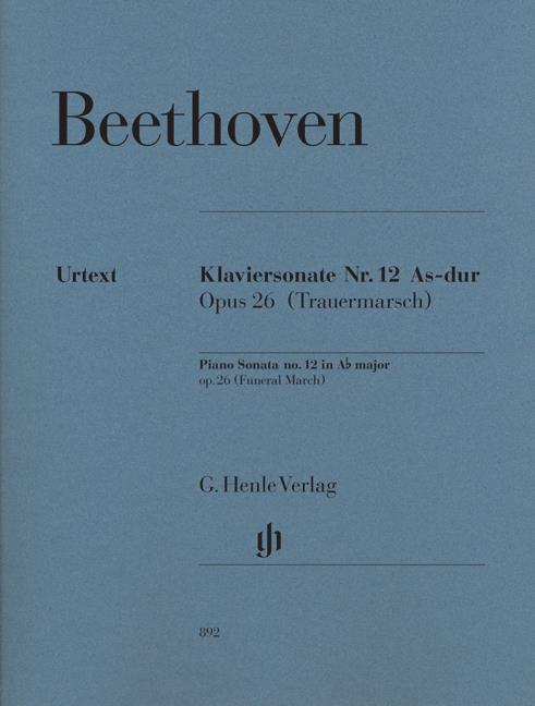 Beethoven - Klaviersonate Nr 12 As-Dur Opus 26 - (Piano)
