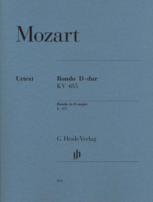 Mozart - Rondo D-Dur Kv 485 - (Piano) afbeelding 2