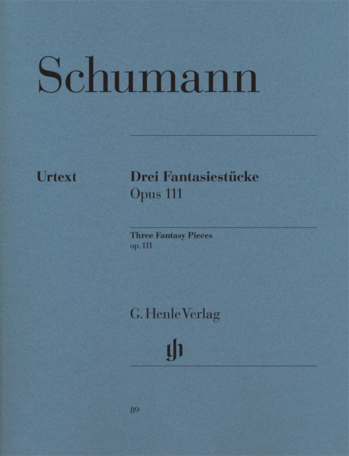 Schumann - 3 Fantasy Pieces op. 111 - (Piano) afbeelding 2