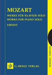 Mozart - Werke für Klavier solo - 4 Bände im Schuber - (Piano)