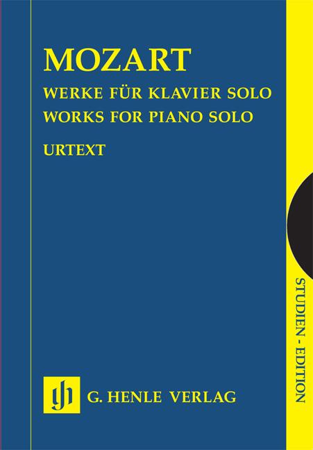 Mozart - Werke für Klavier solo - 4 Bände im Schuber - (Piano)